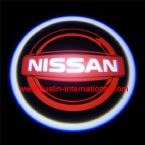 Laser Lamp Nissan Qashqai Teana Tiida Car LED Door Welcome Light