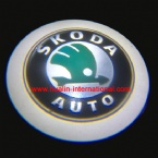 Skoda Logo Car LED Emblem Welcome Light Door Projection Lamp